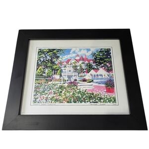 Alexandria Skordas Disney’s Grand Floridian Art Framed Print 12 X 10 2003 Signed